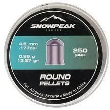 КУЛІ SNOWPEAK ROUND PELLETS 4.5ММ, 0.86Г 13723 фото