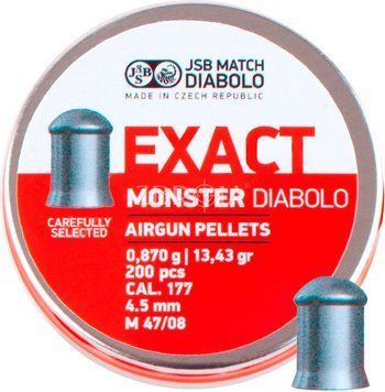 КУЛІ JSB DIABOLO MONSTER 0.87g, 400 шт 10135 фото